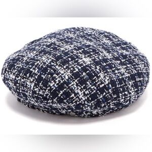 MAISON MICHEL Flore cotton-blend tweed beret